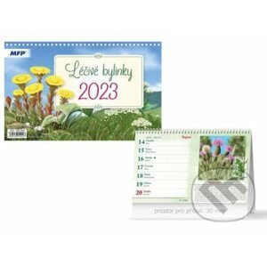 Léčivé bylinky 2023 - stolní kalendář - MFP