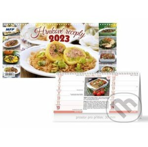 Hrnkové recepty (čtrnáctidenní) 2023 - stolní kalendář - MFP