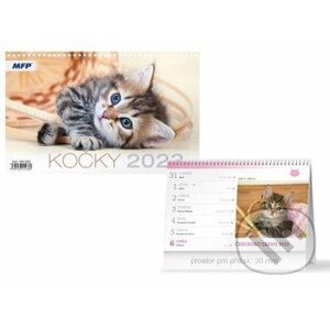 Kočky 2023 - stolní kalendář - MFP