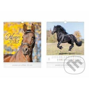Malý Horses 2023 - nástěnný kalendář - MFP