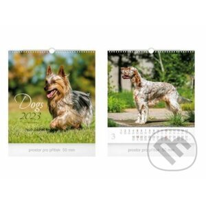 Malý Dogs 2023 - nástěnný kalendář - MFP