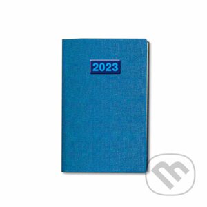 Mini diár Duo 2023 - modrý - Spektrum grafik