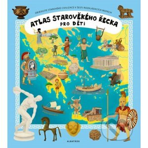Atlas starověkého Řecka pro děti - Oldřich Růžička, Tomáš Tůma (ilustrátor)