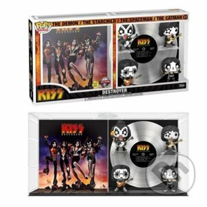 Funko POP Albums Deluxe: KISS (Glow In The Dark limited edition) - Funko