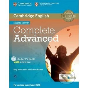 Complete Advanced C1: Student´s Book with Answers with CD-ROM with Testbank - Guy Brook-Hart