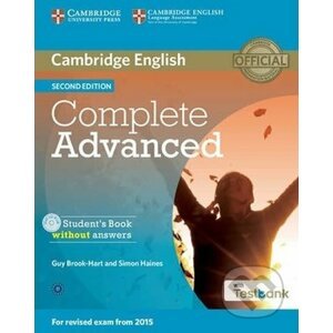 Complete Advanced C1: Student´s Book without Answers with CD-ROM with Testbank - Guy Brook-Hart