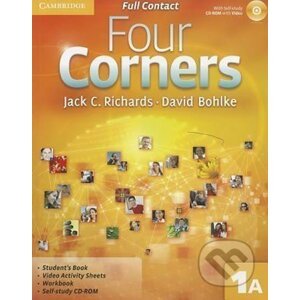Four Corners 1: Full Contact A with S-Study CD-ROM - C. Jack Richards