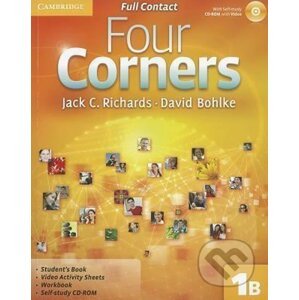 Four Corners 1: Full Contact B with S-Study CD-ROM - C. Jack Richards
