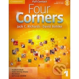 Four Corners 1: Full Contact with S-Study CD-ROM - C. Jack Richards