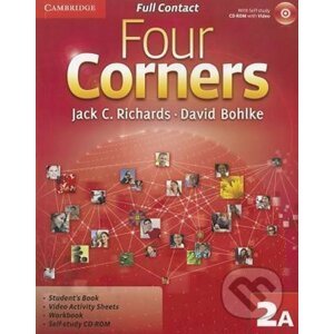 Four Corners 2: Full Contact A with S-Study CD-ROM - C. Jack Richards