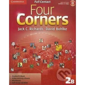 Four Corners 2: Full Contact B with S-Study CD-ROM - C. Jack Richards