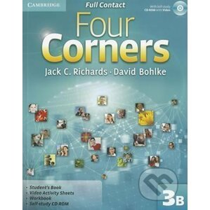 Four Corners 3: Full Contact B with S-Study CD-ROM - C. Jack Richards