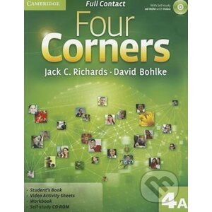 Four Corners 4: Full Contact A with S-Study CD-ROM - C. Jack Richards
