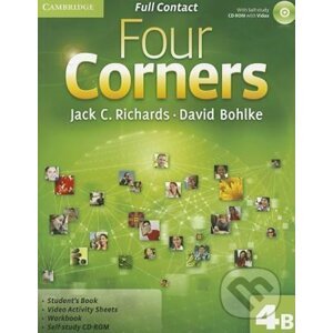 Four Corners 4: Full Contact B with S-Study CD-ROM - C. Jack Richards