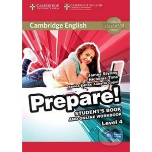 Prepare 4/B1: Student´s Book and Online Workbook - James Styring