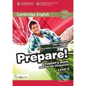 Prepare 5/B1: Student´s Book and Online Workbook with Testbank - Annette Capel