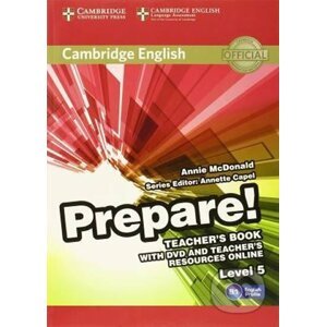 Prepare 5/B1: Teacher´s Book with DVD and Teacher´s Resources Online - Cambridge University Press