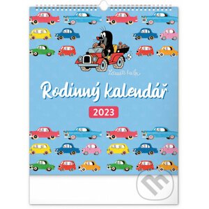 Rodinný plánovací kalendář Krtek 2023 - nástěnný kalendář - Presco Group
