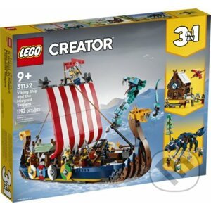 LEGO® Creator 31132 Vikinská loď a morský had - LEGO