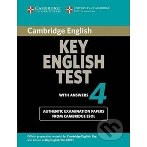 Cambridge Key Eng Test 4: Student´s Book with answers - Cambridge University Press