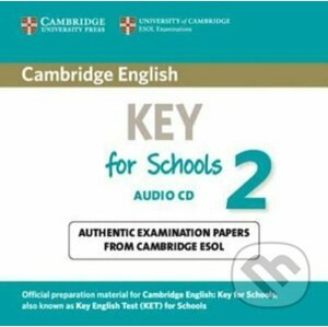 Cambridge Key Eng Tests for School 2: Audio CD - Cambridge University Press