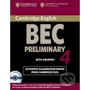 Cambridge BEC 4 Preliminary Self-study Pack (Student´s Book with answers and Audio CD) - Cambridge University Press