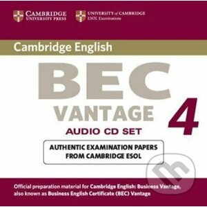 Cambridge BEC 4 Vantage Audio CDs (2) : Examination Papers from University of Cambridge ESOL Examinations - Cambridge University Press