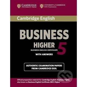 Cambridge BEC 5 Higher: Student´s Book with answers - Cambridge University Press