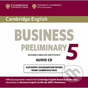Cambridge BEC 5 Preliminary: Audio CD - Cambridge University Press