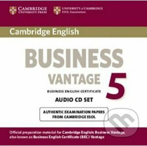 Cambridge BEC 5 Vantage: Audio CD - Cambridge University Press