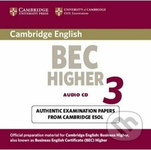 Cambridge BEC Higher 3 Audio CD - Cambridge University Press