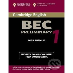 Cambridge BEC Preliminary 1 - Cambridge University Press