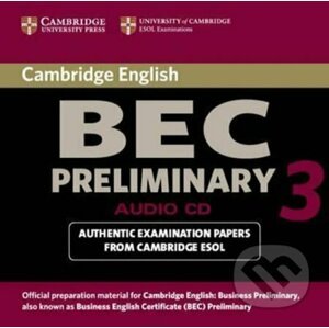 Cambridge BEC Preliminary 3 Audio CD - Cambridge University Press