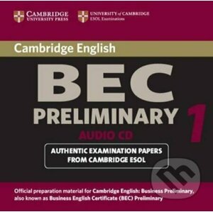 Cambridge BEC Preliminary Audio CD - Cambridge University Press