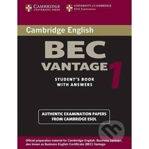 Cambridge BEC Vantage 1 - Cambridge University Press