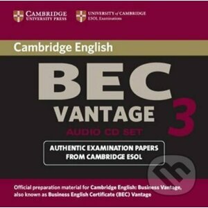 Cambridge BEC Vantage 3 Audio CD Set (2 CDs) - Cambridge University Press