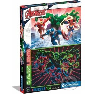 Svítící puzzle Marvel: Avengers - Clementoni