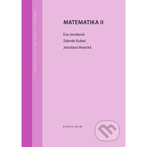 Matematika II - Eva, Rubeš Zdeněk, Vesecká Jaroslava Jonášová
