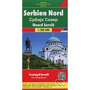 Serbien Nord 1:200 000 - freytag&berndt