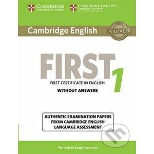 Cambridge English First 1: for Revised Exam from 2015 Student´s Book without Answers - Cambridge University Press