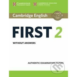 Cambridge English First 2: Student´s Book without answers - Cambridge University Press