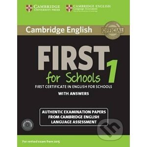 Cambridge English First for Schools 1: (2015 Exam) Student´s Book Pack - Cambridge University Press