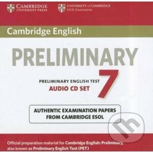 Cambridge English Preliminary PET 7: B1 Audio CDs (2) - Cambridge University Press