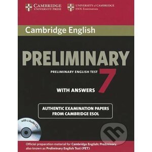 Cambridge English Preliminary PET 7: B1 Self-study Pk (SB w. Ans. & A-CDs (2)) - Cambridge University Press