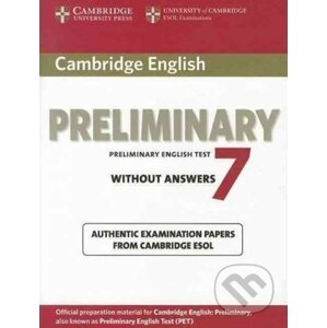 Cambridge English Preliminary PET 7: B1 Student´s Book - Cambridge University Press