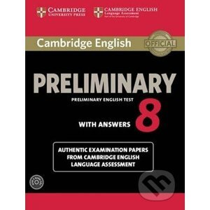 Cambridge English Preliminary PET 8: Self-study Pk (SB w. Ans. & A-CDs (2)) - Cambridge University Press
