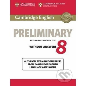Cambridge English Preliminary PET 8: Student´s Book - Cambridge University Press