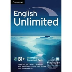 English Unlimited Intermediate Coursebook with E-Portfolio and Online Workbook Pack - Alex Tilbury