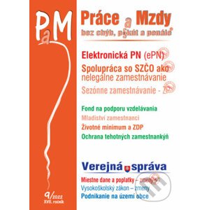 Práce a Mzdy č. 1 / 2022 bez chýb, pokút a penále - Elektronická PN - Poradca s.r.o.