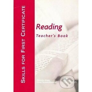Skills for First Certificate Reading Teacher Book - Malcolm Mann